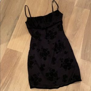 Princess Polly Black Mini dress Strappy 4